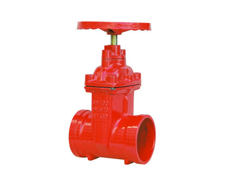Groove concealed soft seal gate valve