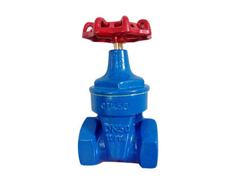 Threaded gate valve